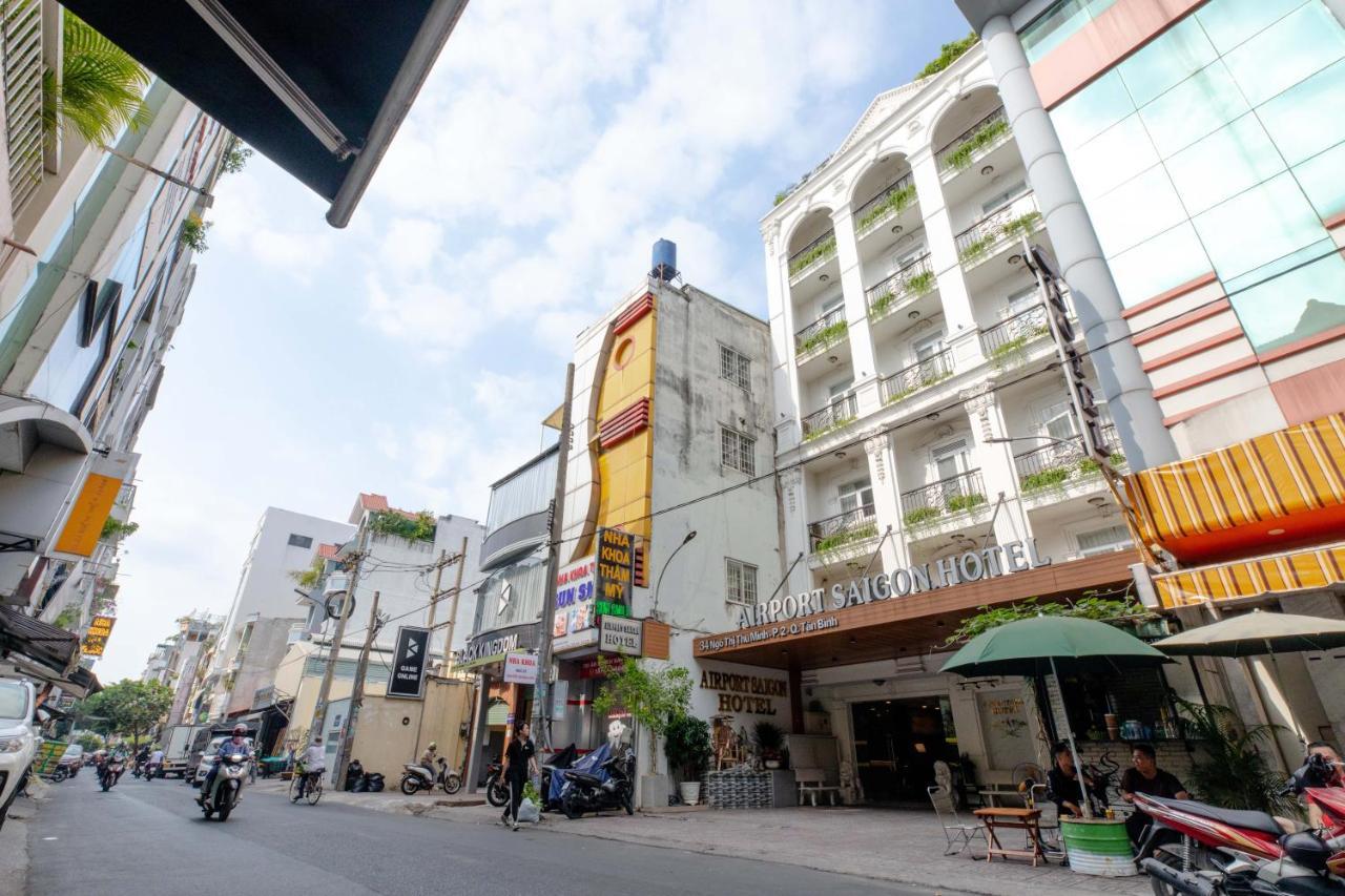 Airport Saigon Hotel - Gan Am Thuc Dem Cho Pham Van Hai Ho Şi Min Exterior foto