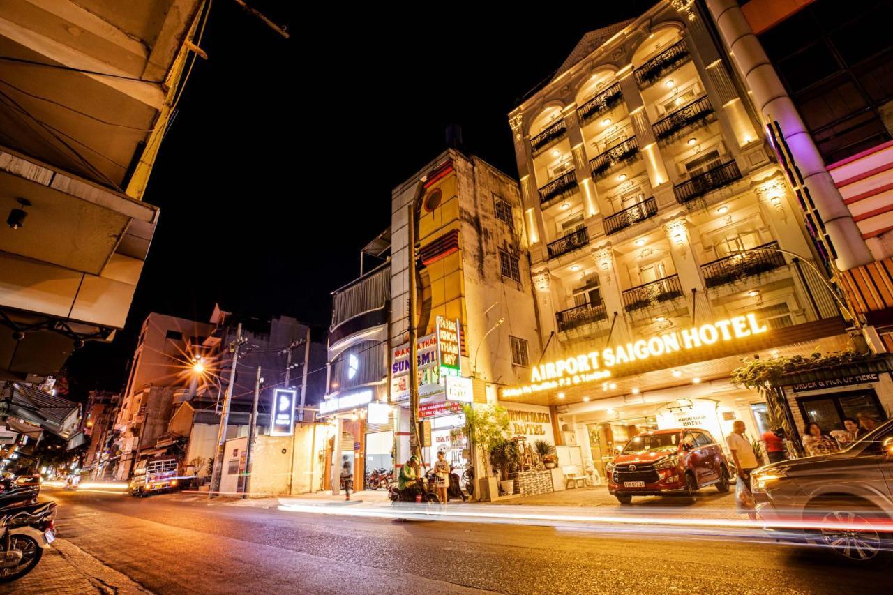 Airport Saigon Hotel - Gan Am Thuc Dem Cho Pham Van Hai Ho Şi Min Exterior foto