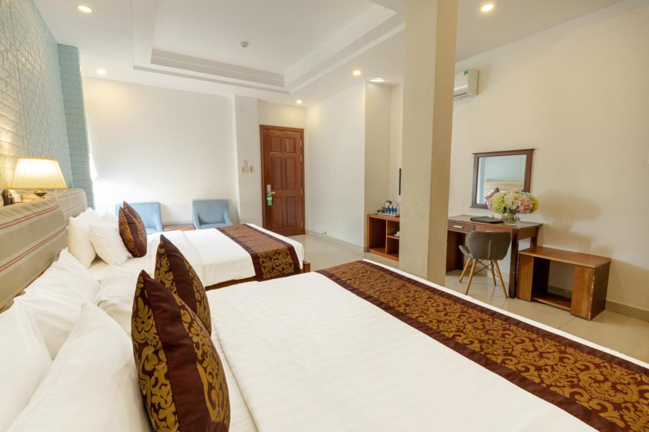 Airport Saigon Hotel - Gan Am Thuc Dem Cho Pham Van Hai Ho Şi Min Exterior foto